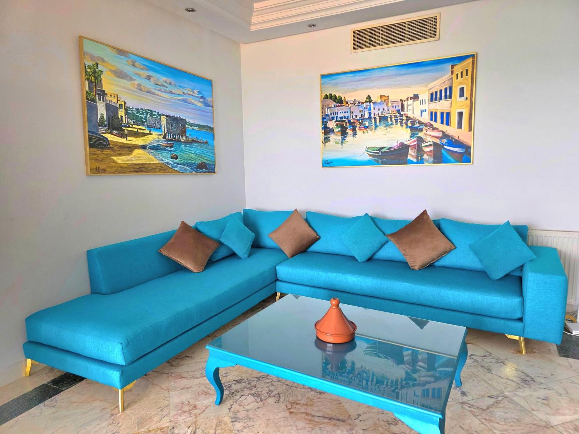 Apartmán La Perle Bleue La Goulette Exteriér fotografie